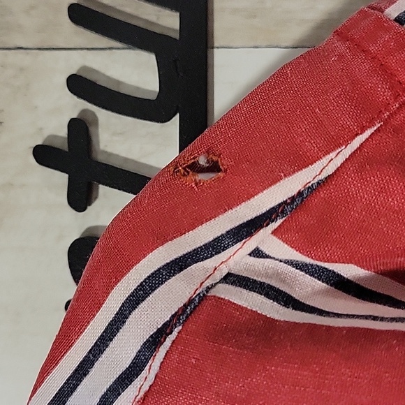 Vintage Gitano Sports Casual Stripe Short Sleeve Button Down Shirt Size M Unisex - Picture 6 of 9